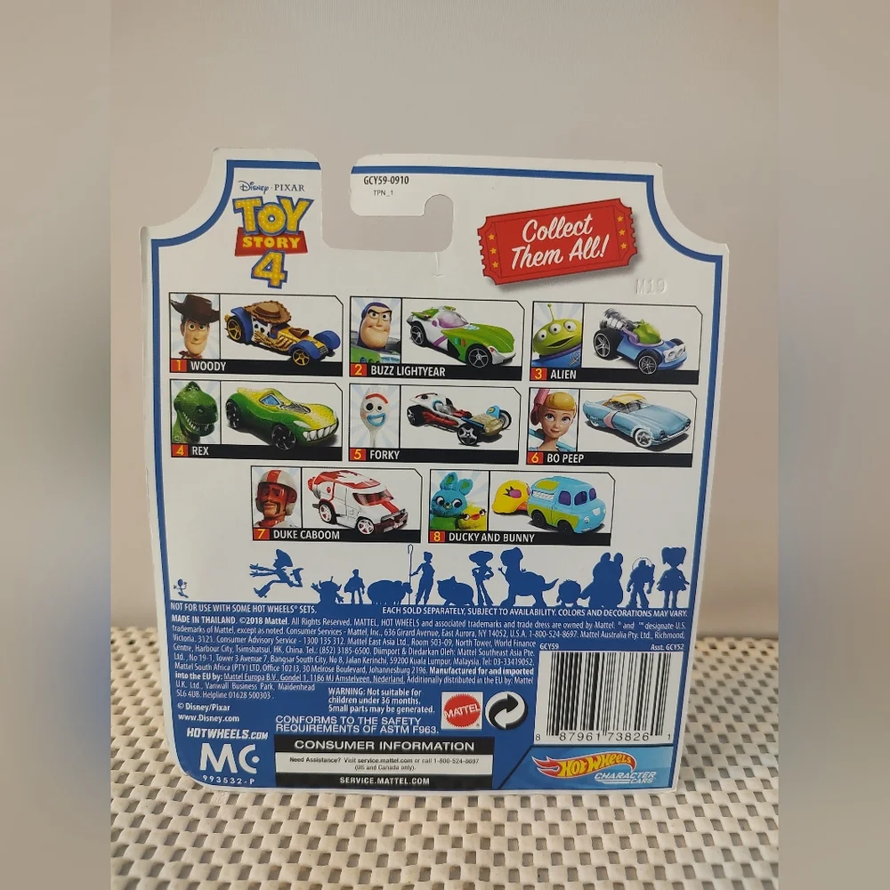 Mattel disney pixar